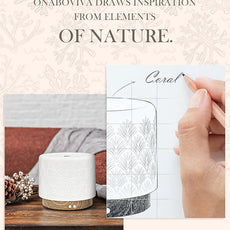 Essential Oil Diffuser, 280ml Ceramic Aromatherapy Diffuser for Large Room, 2.4MHz Ultrasonic Cool Mist Diffuser Oil Machine, Quiet & Intelligent Aroma Diffuser for Home Office SPA Yoga