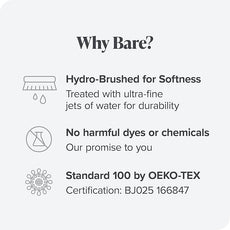 Bare Home Comforter Set - King/California King Size - Ultra-Soft - Goose Down Alternative - Premium 1800 Series - All Season Warmth (King/Cal King, White)