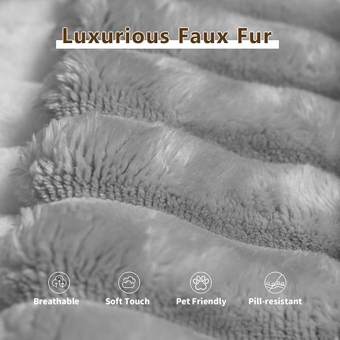 168.5" Modular Sectional Sofa, Oversized U-Shaped Minimalist Couches with 1 Middle Seat and 2 Ottomans Chaise, Modern Deep Seat Convertible Sleeper Sofa, Cloud Plush Corduroy Fabric,7 Seater, Grey