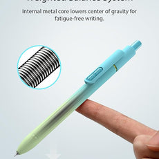 16 Pcs Gel Pens, 0.7mm Fine Point Smooth Writing Pens, Black Quick-Dry Long Lasting Fidge Pens for Journaling, Office, Note Taking, School Supplies, Nurse Aesthetic Pens（Gradient-Black Ink）