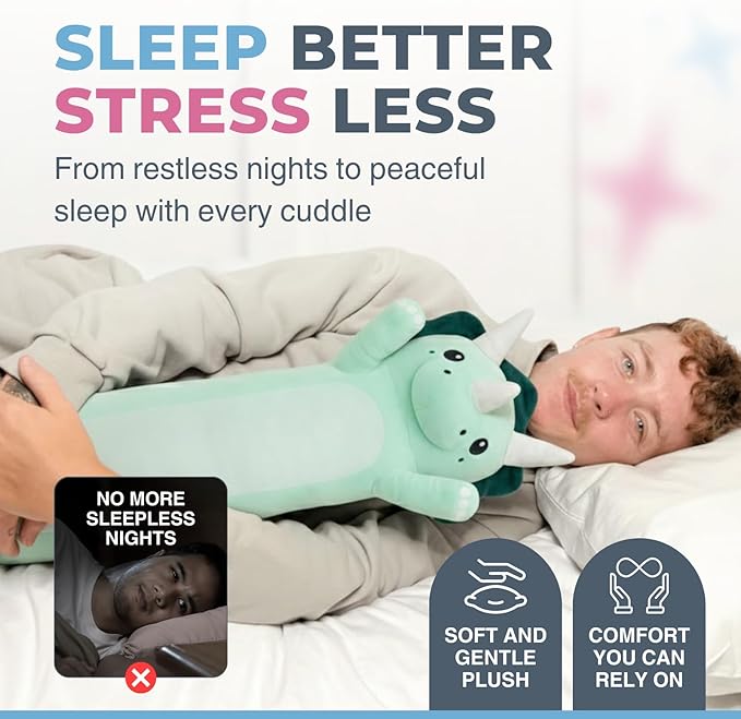 Plush Body Pillow for Kids | Long Stuffed Animal Cuddle Pillow | Soft Hugging Toy | Plushie Gift for Girls & Boys | Long Plush Body Pillow for Sleep & Comfort | Small, 90 CM