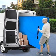 MorTime Mattress Bags for Moving and Storage, Zippered Mattress Storage Bag with 8 Strong Carrying Handles, Reusable Mattress Protector Cover Moving Supplies (Twin)