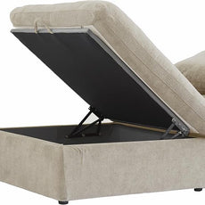 Cloud Couch Modular Sectional Sofa with 2 Storage Ottomans,160.6