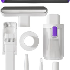 Cordless Car Vacuum, 4 in 1 Portable Mini Handheld Vacuum Cleaner with 15000pa Suction Power, 2 Suction Modes & Multi-Nozzles for Car Home Office Pet, Silver