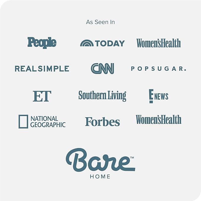 Bare Home Comforter Set - Oversized King Size - Ultra-Soft - Goose Down Alternative - Premium 1800 Series - All Season Warmth (Oversized King, Cloud Grey)