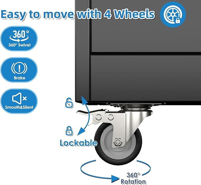 SUXXAN Broom Closet Storage Cabinet with13 Hooks and Hanging Rods, 71" Heavy Duty Cleaning Cabinet for Garage, Laundry Room