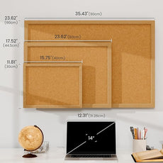 Felt Cork Board Alternative, Felt Bulletin Board 16