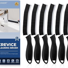 Crevice Cleaning Brushes, Cleaner Scrub Brush Tool for Hard to Reach Tight Space, Home Essentials, Cleaning Supplies for Shower, Bathroom, Kitchen, Toilet, Window