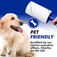 Lint Rollers for Pet Hair Extra Sticky, 1320 Sheets (12 Refills Mega Value Set), Portable Pet Lint Remover for Clothes, Furniture, Carpet, Dog & Cat Hair Removal