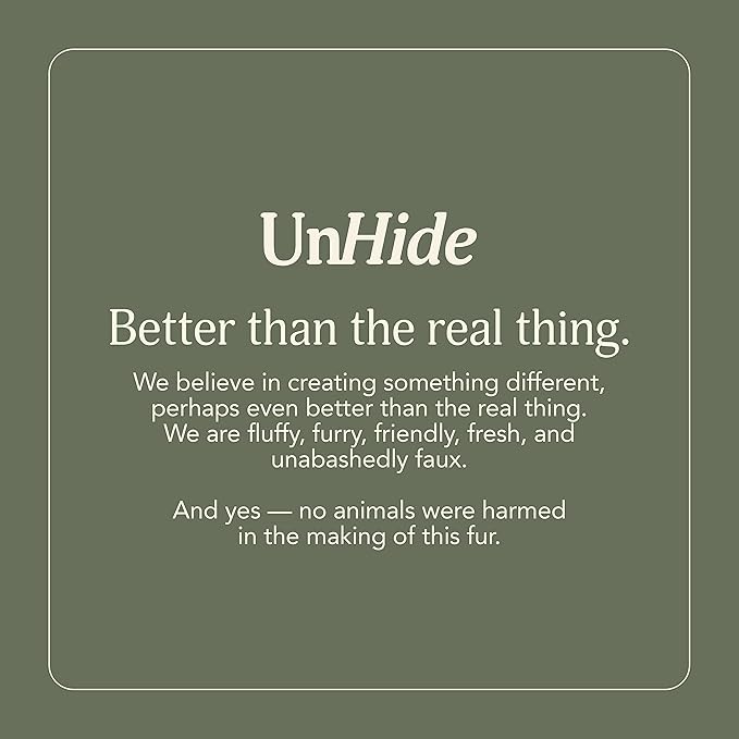 UnHide Squish - Faux Fur Pillow - Extra Soft Throw Pillow - Square Shaped Pillow, Polyester Fill - Machine Washable - Perfect for Living Room, Bedroom, or Guest Room - 20” x 20” - Mocha Shar Pei
