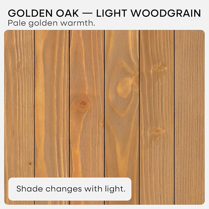 Homeforia 36 inch Golden Oak Floating Shelf, High End Solid Real Wood 36inch Small Floating Shelves for Wall Mounted, Oak Wooden 36in Floating Shelves, Heavy Duty Bracket, 36 X 6.5 X 1.75 in, Set of 3