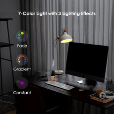 Airversa Waterless Diffuser Essential Oil 100mL Capacity Scent Air Machine for Home Aromatherapy Premium Metal Nebulizer Battery Operated 3 Mist Settings 3 Countdown Timers Color Light AN5(Black)