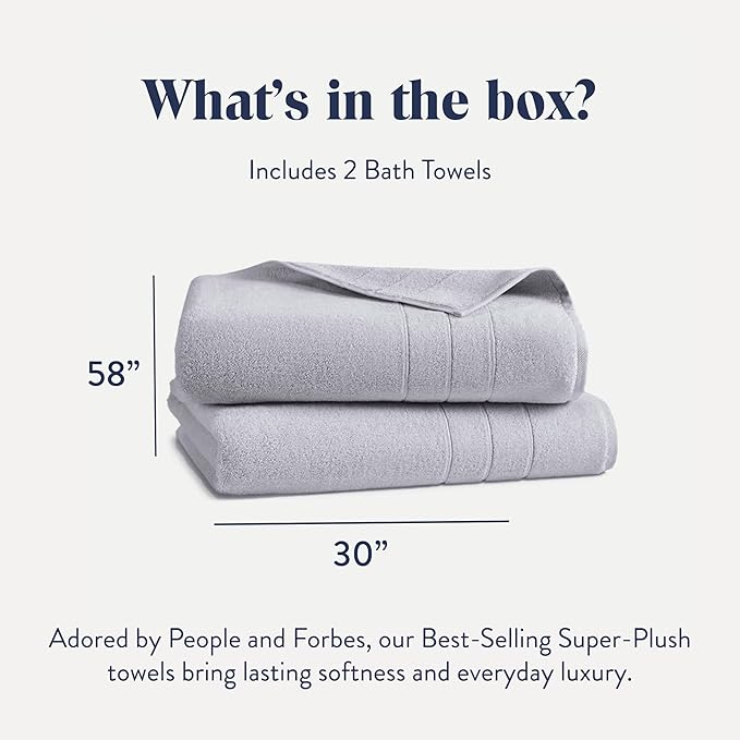 Brooklinen Super-Plush Turkish Cotton Bath Towels