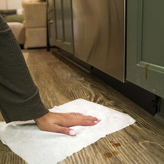 Quikcloth® Tough Messes – Plant-Based, Gentle, Plastic-Free Cleaning Wipes for Home & Kitchen - Safe on Hands and Surfaces