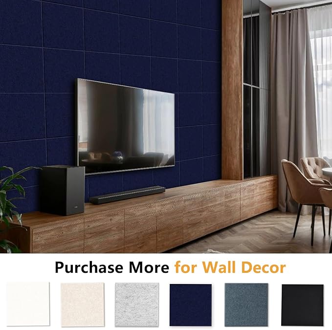 Thick Cork Board Tiles for Wall with Push Pins, 36"x24"x0.47" Bulletin Board Sets, Self-Adhesive Pin Board | Magrowill 6 Packs Felt Panels for Office Home Classroom Dorm