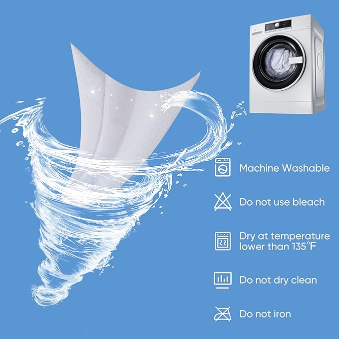 Hanherry 100% Waterproof Mattress Protector Twin XL Size, Mattress Cover 3D Air Fabric Cooling Mattress Pad Cover Smooth Soft Breathable Noiseless, 8''-21'' Deep Pocket