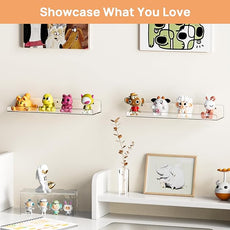 upsimples Acrylic Shelves for Bathroom Storage, 15