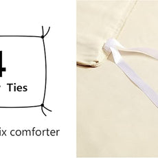 Amazon Basics Lightweight Microfiber 2-Piece Duvet Cover Set, Beige, Solid, Twin/Twin XL