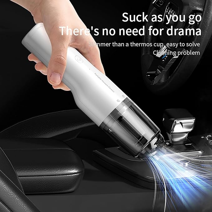 OOYY 2-in-1 Cordless Vacuum & Blower, Cordless Handheld Vacuum Cleaner and Blower, Powerful and Portable for Car & Home