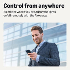 Amazon Basics Smart LED Light Strip, 16.4 Feet, RGB + Tunable White, Works with Alexa Only, 2.4 GHz Wi-Fi, No Hub Required