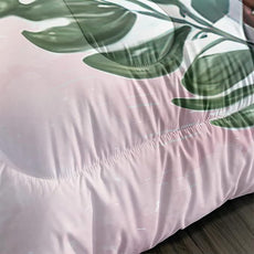 CVHOUSE Kawaii Cow Comforter Set Queen Size,Cute Pink Cow Bedding Set for Girls Kids,Kawaii Cow Quilt Set Pink Cow Duvet Set Girl's Bedroom Decor 3 Pieces