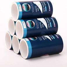 4 inch Lint Roller Refills Only Compatible with Evercare Extra Sticky Pet Hair Remover Lint Rollers, 50% More Pickup, 60 Sheets Each Refill, 6 Pack, 360 Sheets Total (1 1/2'' Inside Dia.)