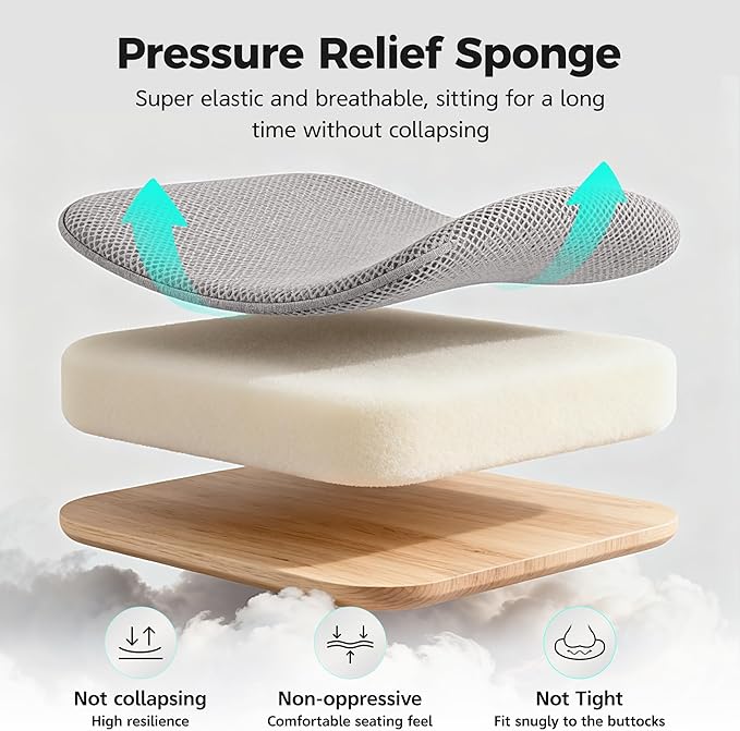 Ergonomic Office Chair High Back Desk Chair with Lumbar Support, Breathable Mesh Computer Chair with Adjustable Armrests Height, Reclining Swivel Big and Tall Gaming Chair for Home Office(Gray)