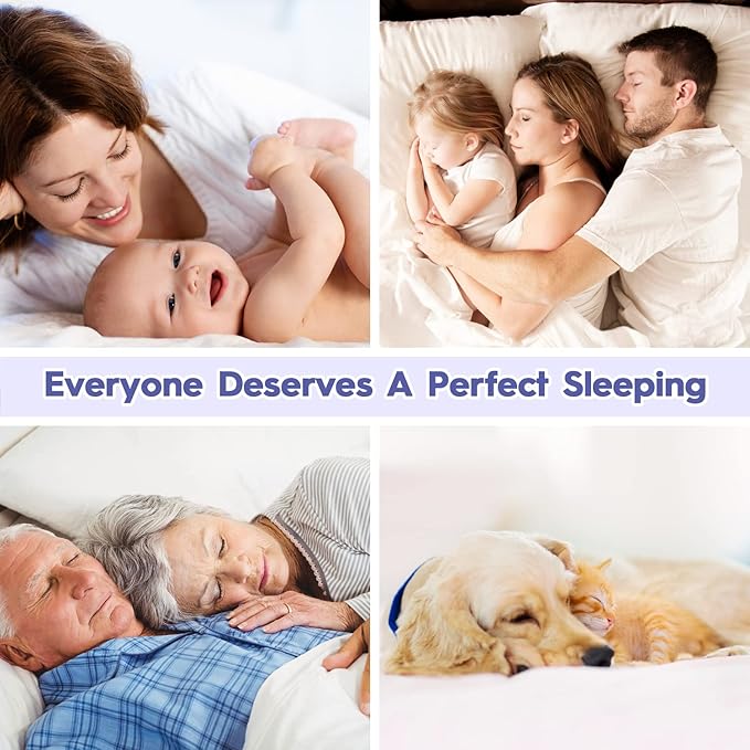 ABENE Full XL Size Mattress Topper for Back Pain Relief, Extra Thick Mattress Pad Pillowtop, Soft Plush Mattress Cover Bed Topper with Deep Pocket, Overfilled Down Alternative Filling, White