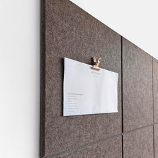 Felt Wall Tiles | Large Cork Board Alternative | Aesthetic Felt Bulletin Board for Office, Home & Classroom | Large Cork Boards for Walls Pinboard (12-Pack) | Desert Palm