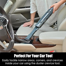 Handheld Vacuum Cordless, Lightweight 1.4lb with Powerful Suction, Charging Dock, Single Touch Empty and Detachable Dust Cup, Portable Mini Car Vac for Home Office and Pet Hair