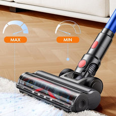 Cordless Vacuum Cleaner, 650W with Extra Mattress Cleaning Tool, 50KPA Stick Vacuum Cleaners for Home 65 Mins Runtime, Self-Standing, Wall Mount Charging, Rechargeable Vacuum for Floor Carpet Pet Hair