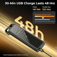 BlueSwan Bluetooth Meat Thermometer Digital, Food Thermometer Wireless 820 ft Range with 2 Color Probes with APP for Grill, Smoker, Oven, Magnetic Design for Cooking, BBQ, Valentines Day Gifts for Him