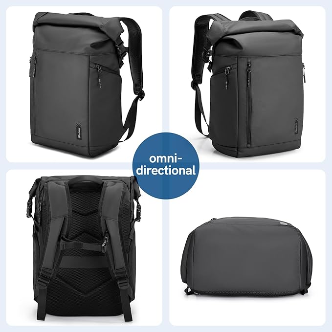 Kingsons Travel Laptop Backpack，Anti Theft Business Backpack for Men Womens Lightweight Waterproof Backpacks Computer Bag Fits 15.6 Inch Laptop and Notebook