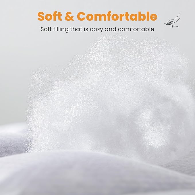 MATBEBY Olympic Super Queen Size Mattress Pad - Cooling Breathable Mattress Topper, Quilted Fitted Mattress Protector, Pillow Top Mattress Cover with 8-21" Deep Pocket, Soft, Machine Washable, White