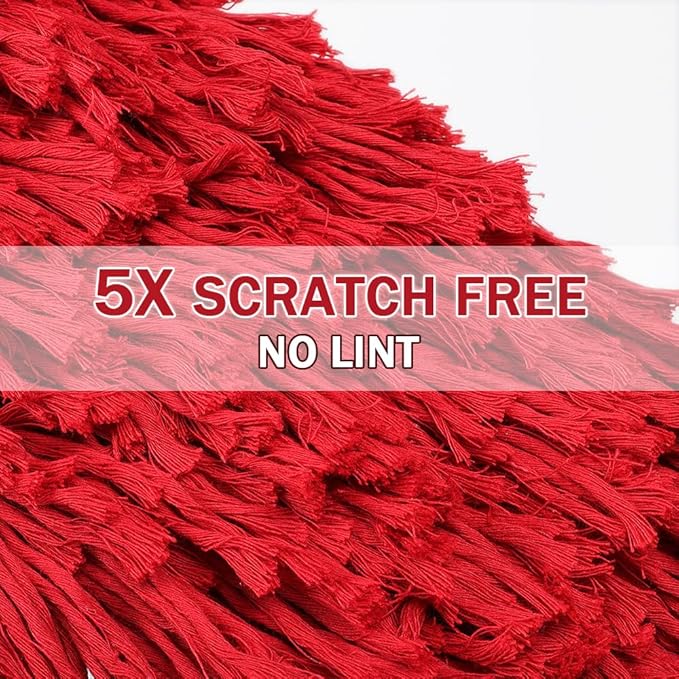 Car Duster Exterior Scratch Free-Stocking Stuffers Gifts for Men Women-Car Dust Brush with Extendable Telescoping Handle to Remove Dust Pollen,for Truck,and Motorcycle,Wax Cotton Hair