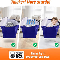 Moving Bags with Backpack Straps & Carry Handles (20 Gallons, Count, 10)