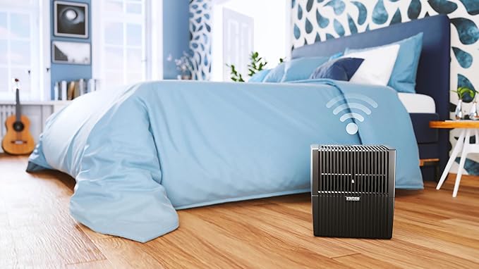 AH535 Original Connect Filter-Free Evaporative Humidifier - Spaces up to 485 ft² - Black - WiFi Compatible