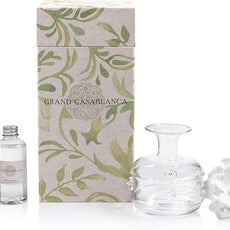 Zodax Grand Casablanca Porcelain Oil Diffuser - 6.76 oz -Water Lotus