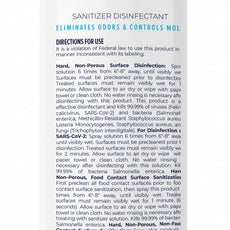 BRIOTECH Sanitizer Disinfectant Hypochlorous Spray, Kill 99.99% of Viruses & Bacteria, Control Mold, Eliminate Odor, Gentle for Nursery & Play Rooms, Food Contact Surface Sanitizer, 4 fl oz (2 Pack)