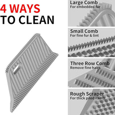 Carpet Rake,Lint Remover,Carpet Rake for Pet Hair Removal,Lint Brush,Lint Shaver for Carpets, Car Mat,Couch,Pet Bed,Furniture & Rug(3-Pack)