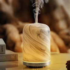 Essential Oil Diffuser – 2.4MHz Ultrasonic Aromatherapy Diffuser, Health Night Light, Timer & Auto Shut-Off, BPA-Free, 120ml Aroma Diffuser for Home, Office, Spa, Yoga, Hotel