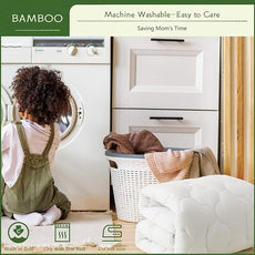 GRT Mattress Pad Cover Rayon from Bamboo California King Size, Extra Thick Quilted Fitted Mattress Topper with 21 Inches Deep Pocket, Cooling Breathable and Noiseless Mattress Cover