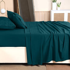 Utopia Bedding Twin Bed Sheets Set - 3 Piece Bedding - Brushed Microfiber - Shrinkage and Fade Resistant - Easy Care (Teal Green)