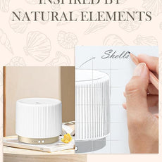 280ml Ceramic Essential Oil Diffuser,Ultrasonic Cool Mist Decorative Aromatherapy Diffuser with Auto Shut-Off,Quiet Operation,3 Timer Settings for Large Rooms,Home,Office,SPA,Yoga & Bedroom