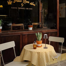 KDG 2 Pack Cordless Table Lamp,Portable LED Desk Lamp, 4000mAh Battery Operated, 3 Color Stepless Dimming Up, for Restaurant/Bedroom/Bars/Outdoor Party/Camping/Coffee Shop Night Light(Brown)