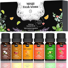 Essential Oils for Diffuser for Home,Diffuser Oils Scents for Aromatherapy,Laundry,Candle&Soap Making,Humidifiers,Fruit Scents