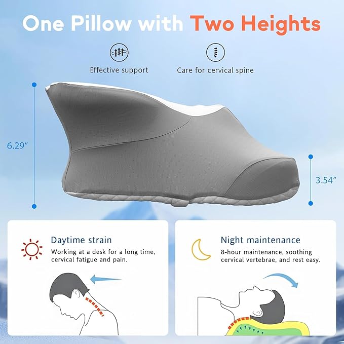 Pillows (White-Gray)