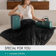 Kaisa Weighted Blanket for Adults (7 lbs, 41