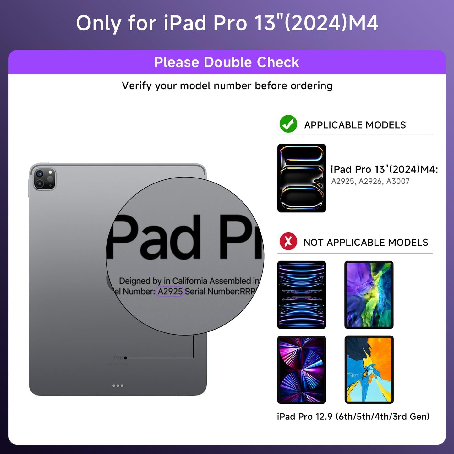 Transparent Keyboard Case for iPad 11” (10th & 11th Gen) – 360° Rotating, Backlit, Trackpad