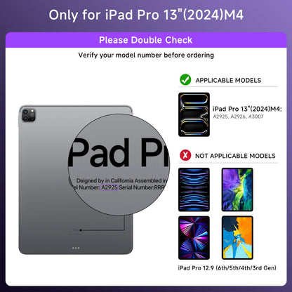 Transparent Keyboard Case for iPad 11” (10th & 11th Gen) – 360° Rotating, Backlit, Trackpad